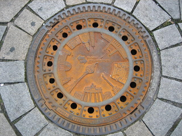 Manhole cover, Berlin