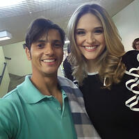 Romero Silva e Juliana Paiva