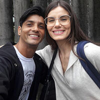 Romero Silva e Camila Queiroz